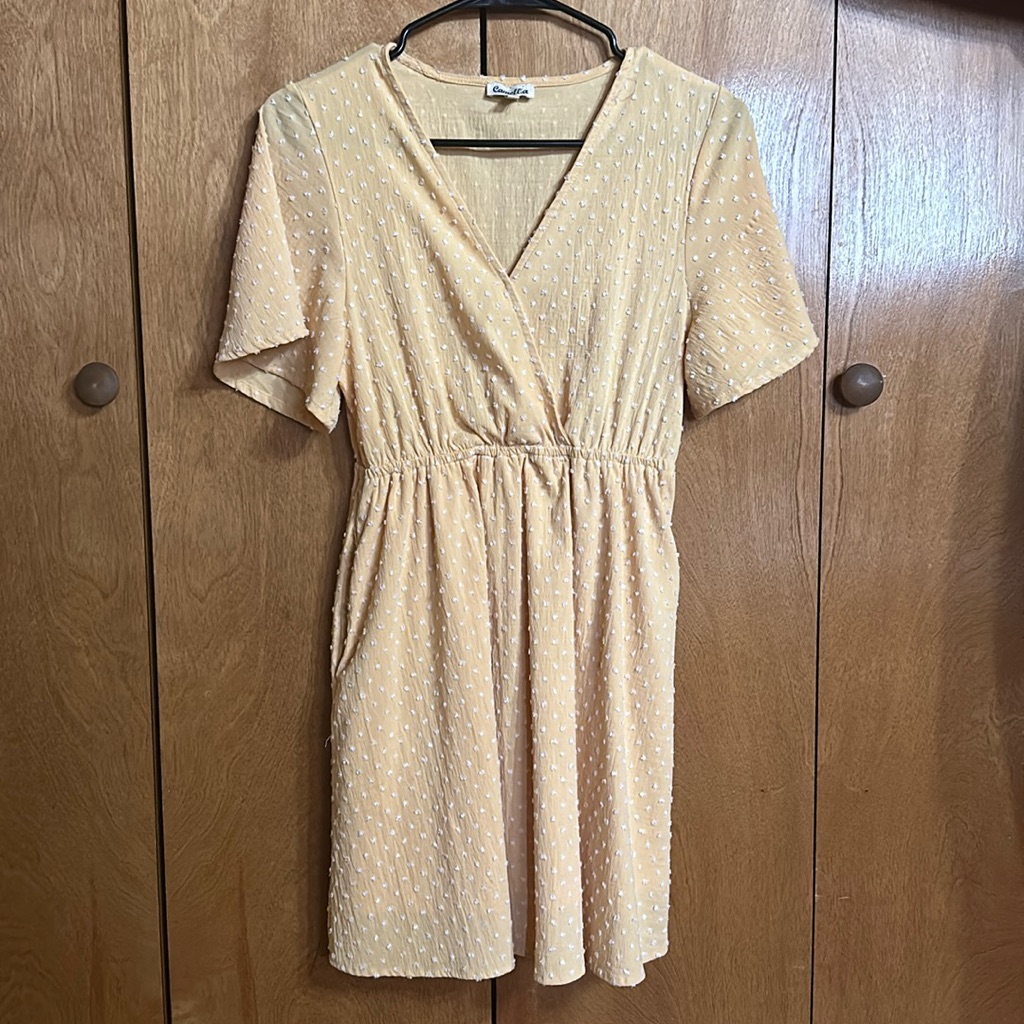 Dillards Yellow Dress